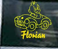Babyaufkleber